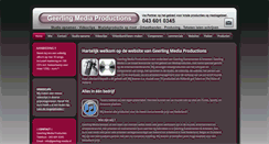 Desktop Screenshot of geerling-media.nl